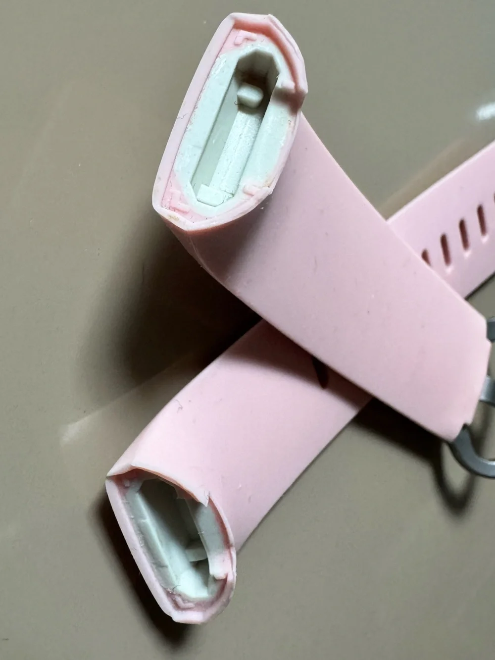 FitBands pink silicone replacement band for FitBit Charge 3 or 4